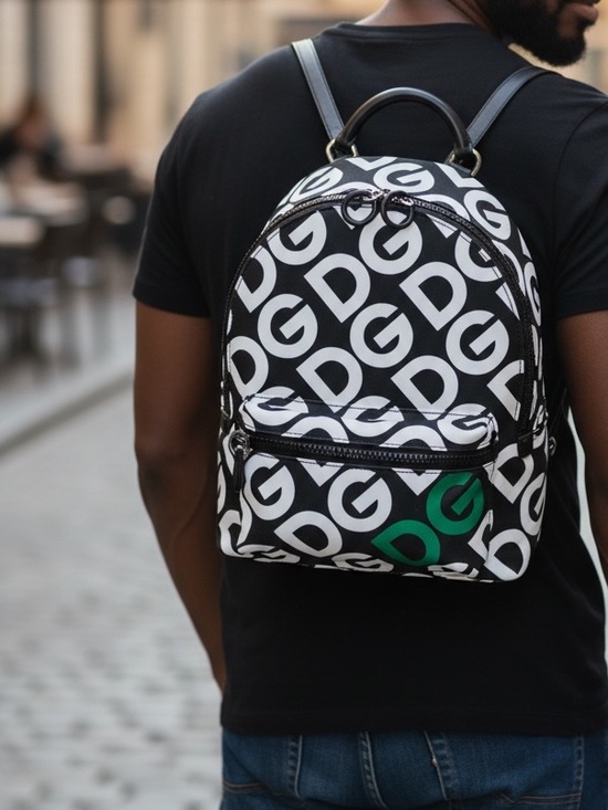 Dolce & Gabbana Other - DOLCE & GABBANA Backpack MONOGRAM NYLON - LEATHER BACKPACK NWT $1883